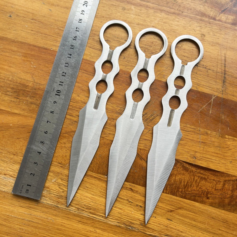 Practice Throwing Knife Set YF188 – 3-Piece, White Practice Throwing Knife Set YF188 – 3-Piece, White